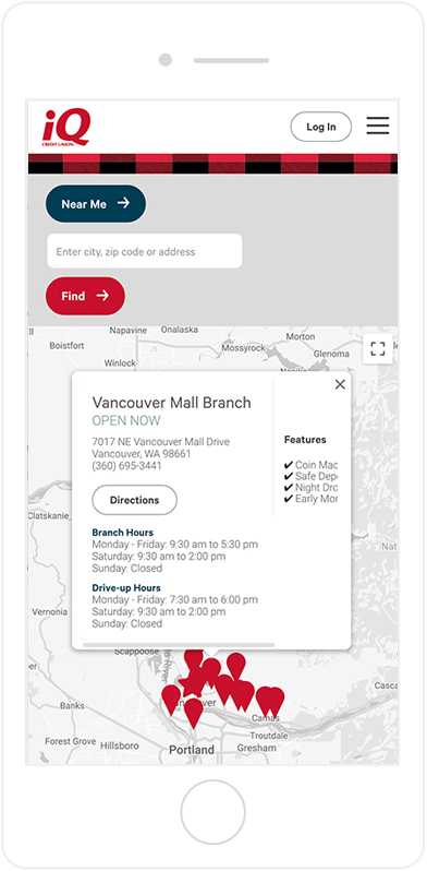 iQ Credit Union mobile