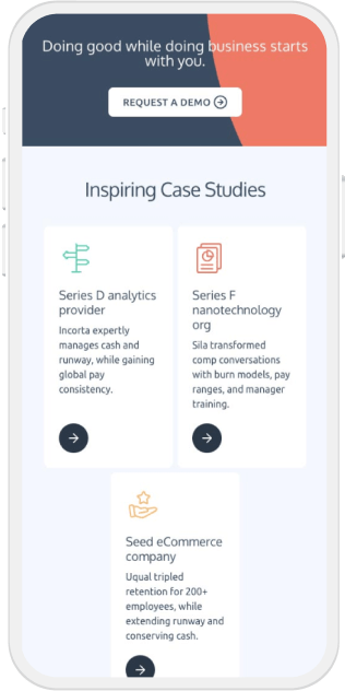 OpenComp mobile view