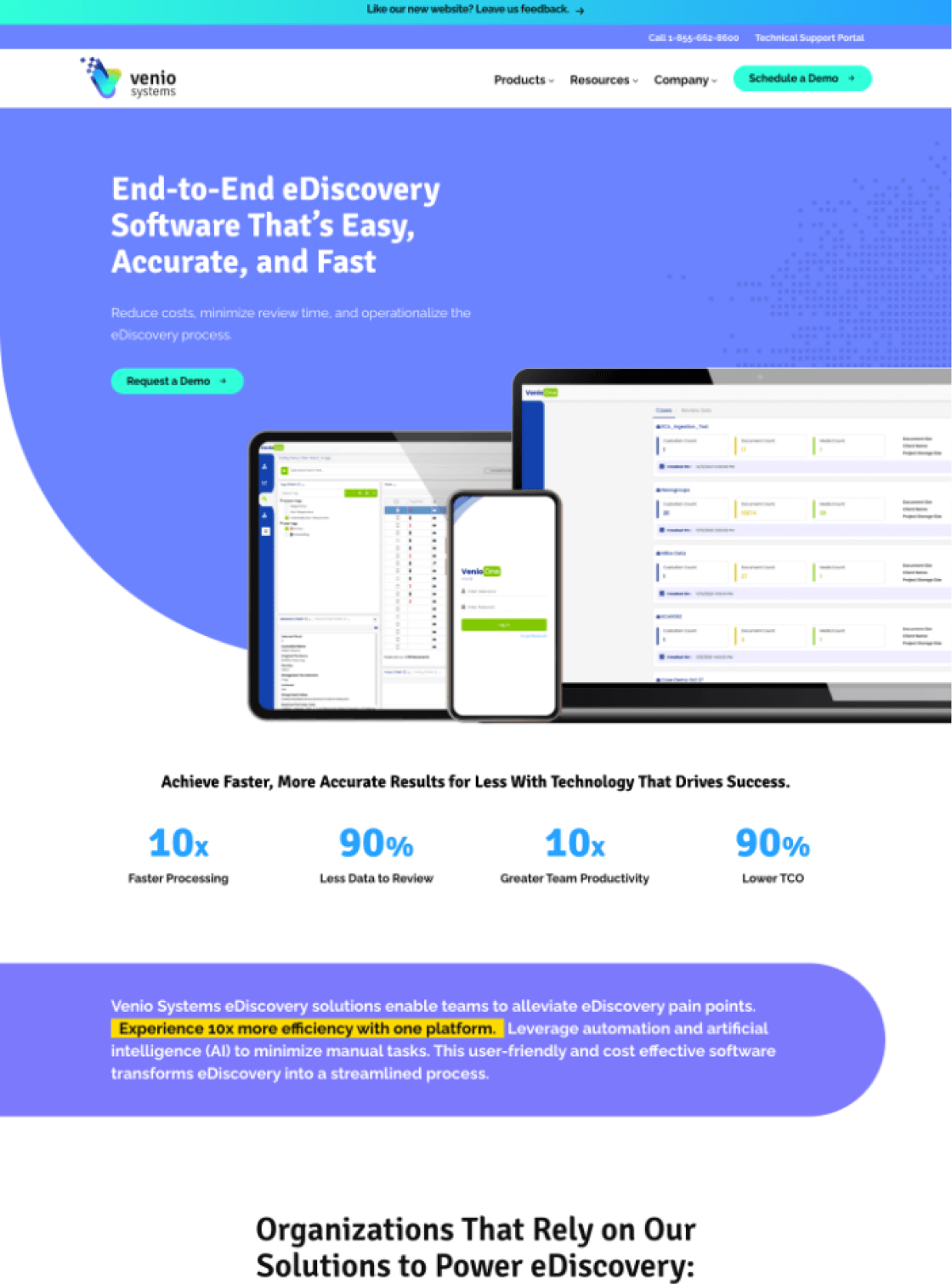 Venio Systems Desktop Design